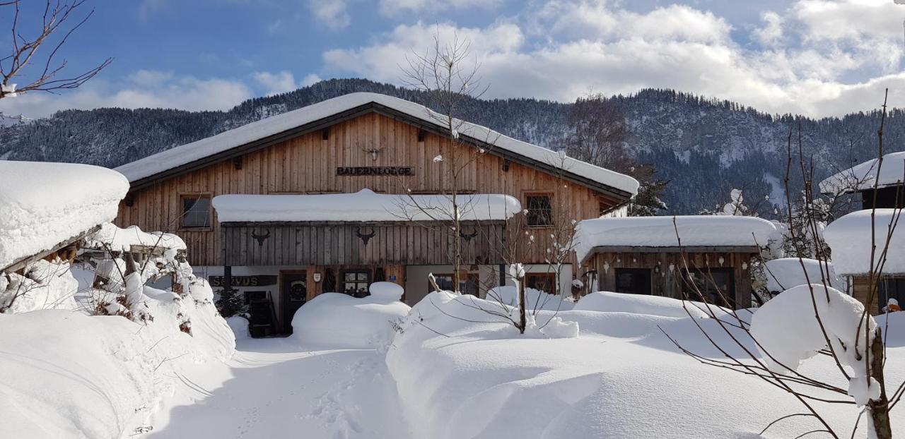 Bauernlodge Alpin Appartements Höfen Zewnętrze zdjęcie